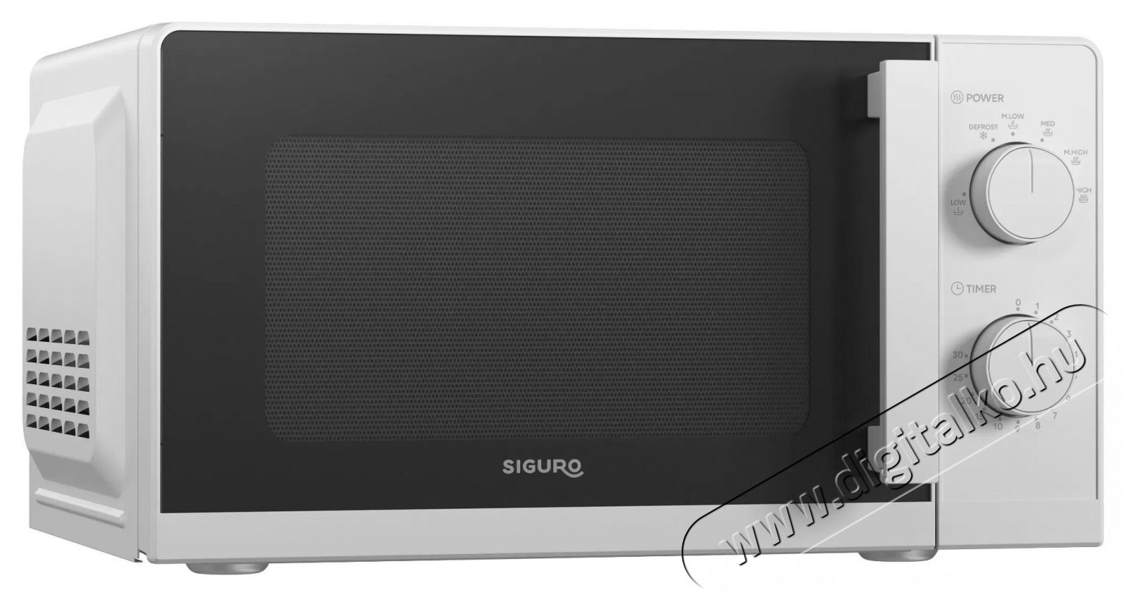Siguro MO-M170W Mikrohull&aacute;m&uacute; s&uuml;tő Konyhai term&eacute;kek - Mikrohull&aacute;m&uacute; s&uuml;tő - Mikrohull&aacute;m&uacute; s&uuml;tő (szabadon&aacute;ll&oacute;) - 509182