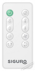 Siguro FN-X001 Távirányító az SGR-FN-V750W-hez Háztartás / Otthon / Kültér - Ventilátor / Légkondicionáló - Kiegészítő - 512361