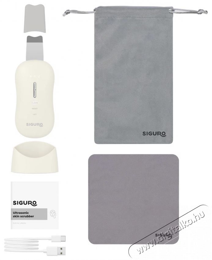 Siguro SK-U560W Pure Beauty Gentle Scrub &Uacute;jdons&aacute;gok - &Uacute;j term&eacute;kek - 512342