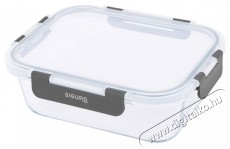 Siguro Glass Seal &eacute;lelmiszert&aacute;rol&oacute; ed&eacute;ny 1,0 l, 7,5 x 21 x 16,5 cm Konyhai term&eacute;kek - Ed&eacute;ny - &Eacute;telt&aacute;rol&oacute; - 519161