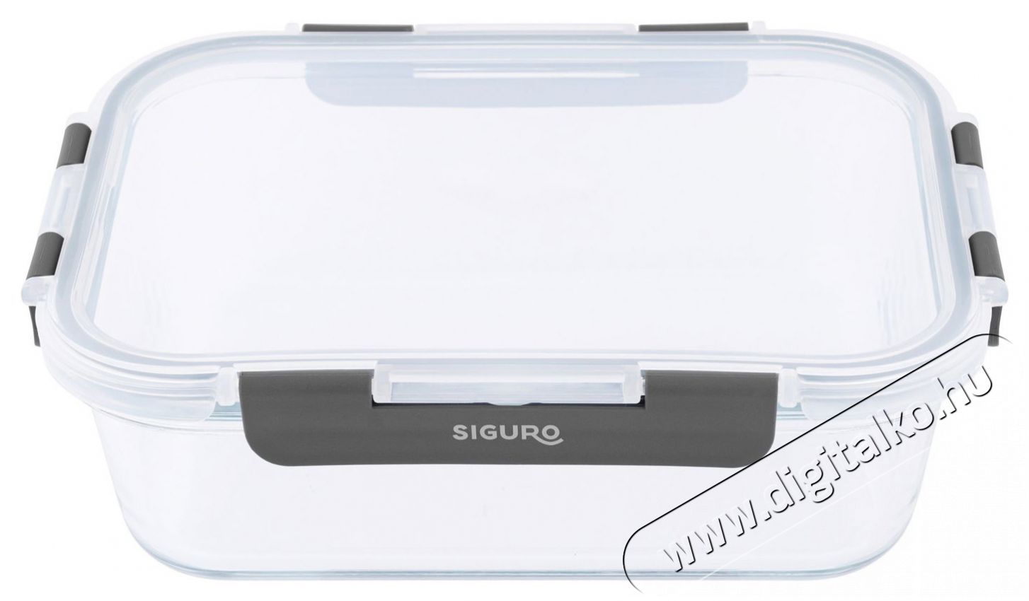 Siguro Glass Seal &eacute;lelmiszert&aacute;rol&oacute; ed&eacute;ny 1,5 l, 7,5 x 23,5 x 18 cm Konyhai term&eacute;kek - Ed&eacute;ny - &Eacute;telt&aacute;rol&oacute; - 519163