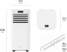 Siguro AC-A160W Cool 7 H&aacute;ztart&aacute;s / Otthon / K&uuml;lt&eacute;r - Ventil&aacute;tor / L&eacute;gkondicion&aacute;l&oacute; - Mobil kl&iacute;ma - 520584