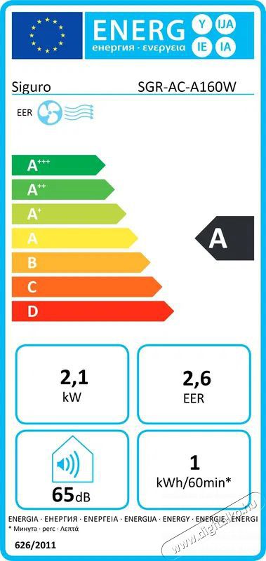 Siguro AC-A160W Cool 7 H&aacute;ztart&aacute;s / Otthon / K&uuml;lt&eacute;r - Ventil&aacute;tor / L&eacute;gkondicion&aacute;l&oacute; - Mobil kl&iacute;ma - 520584