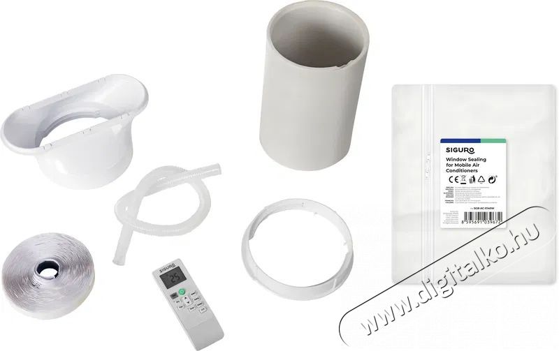 Siguro AC-F280W Mistral 12 H&aacute;ztart&aacute;s / Otthon / K&uuml;lt&eacute;r - Ventil&aacute;tor / L&eacute;gkondicion&aacute;l&oacute; - Mobil kl&iacute;ma - 520588