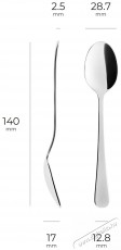 Siguro Culinary Evőeszk&ouml;zk&eacute;szlet 24 db Konyhai term&eacute;kek - &Eacute;tk&eacute;szlet - Evőeszk&ouml;z k&eacute;szlet - 520544