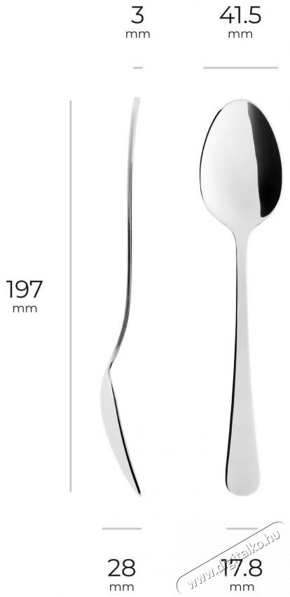 Siguro Culinary Evőeszk&ouml;zk&eacute;szlet 24 db Konyhai term&eacute;kek - &Eacute;tk&eacute;szlet - Evőeszk&ouml;z k&eacute;szlet - 520544