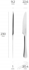 Siguro Culinary Evőeszk&ouml;zk&eacute;szlet 24 db Konyhai term&eacute;kek - &Eacute;tk&eacute;szlet - Evőeszk&ouml;z k&eacute;szlet - 520544