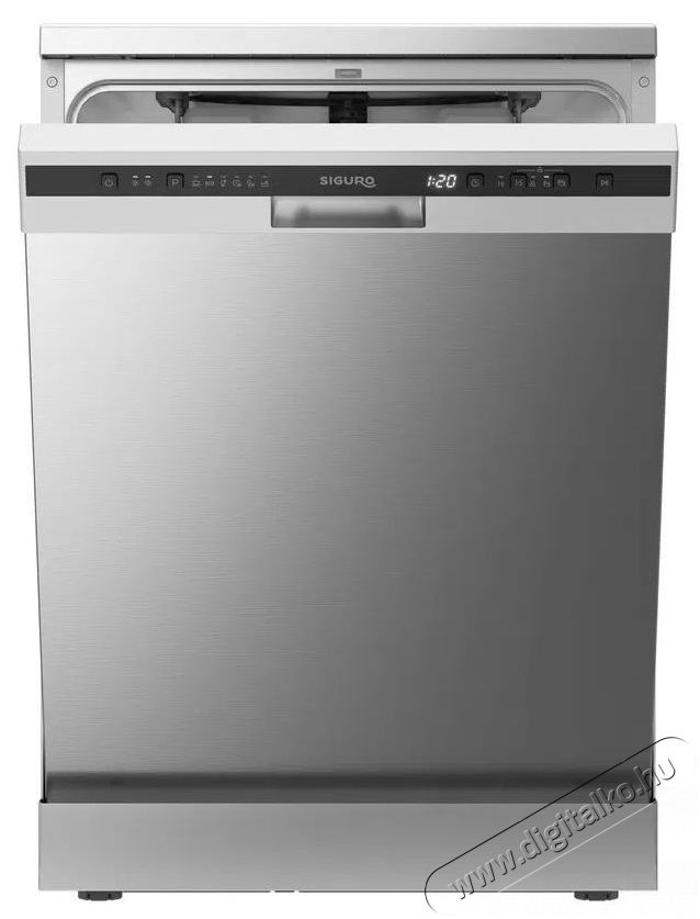 Siguro DW-F604S Efficlean Konyhai term&eacute;kek - Mosogat&oacute;g&eacute;p - Norm&aacute;l (60cm) be&eacute;p&iacute;thető mosogat&oacute;g&eacute;p - 520592