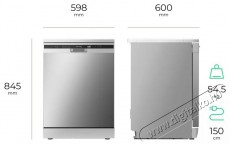 Siguro DW-F604S Efficlean Konyhai term&eacute;kek - Mosogat&oacute;g&eacute;p - Norm&aacute;l (60cm) be&eacute;p&iacute;thető mosogat&oacute;g&eacute;p - 520592