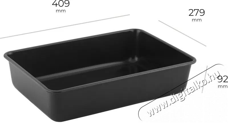 Siguro Baker m&eacute;ly s&uuml;tőtepsi, 39 &times; 26 cm Konyhai term&eacute;kek - Ed&eacute;ny - S&uuml;tőtepsi / s&uuml;tőforma - 520561