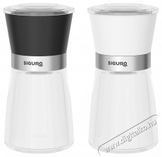 Siguro Bors- &eacute;s s&oacute;dar&aacute;l&oacute; szett Black & White Konyhai term&eacute;kek - Konyhai eszk&ouml;z - S&oacute; &eacute;s bors &ouml;rlő - 528039