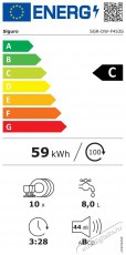 Siguro DW-F453S Efficlean Keskeny (45cm-ig) szabadon&aacute;ll&oacute; mosogat&oacute;g&eacute;p Konyhai term&eacute;kek - Mosogat&oacute;g&eacute;p - Keskeny (45cm-ig) szabadon&aacute;ll&oacute; mosogat&oacute;g&eacute;p - 528027