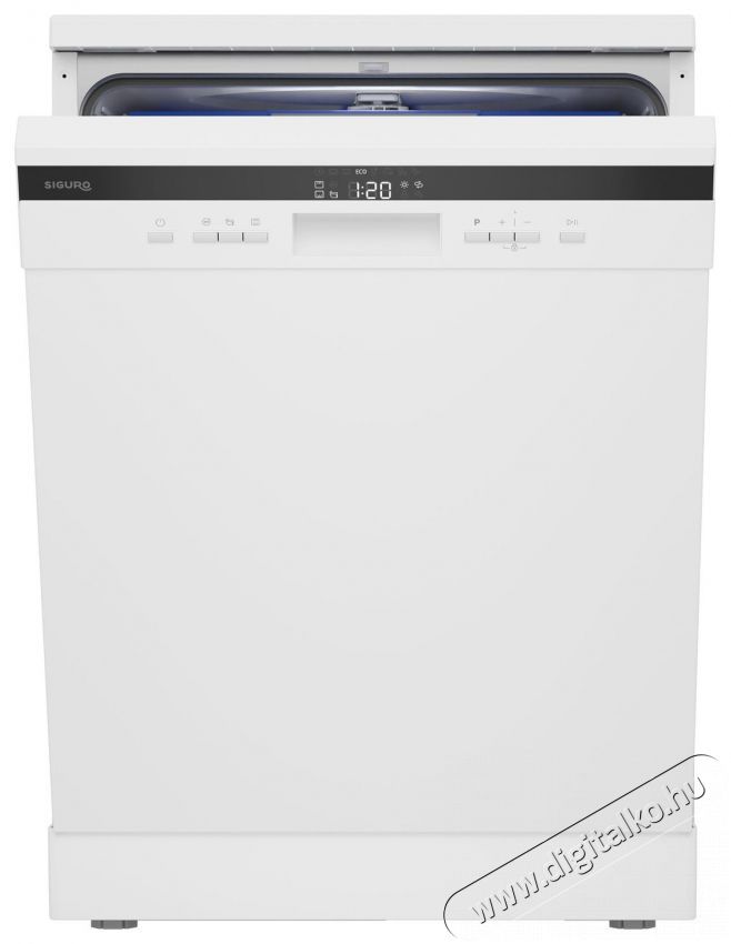 Siguro DW-F602W Neo Green Norm&aacute;l (60cm) szabadon&aacute;ll&oacute; mosogat&oacute;g&eacute;p Konyhai term&eacute;kek - Mosogat&oacute;g&eacute;p - Norm&aacute;l (60cm) szabadon&aacute;ll&oacute; mosogat&oacute;g&eacute;p - 528030