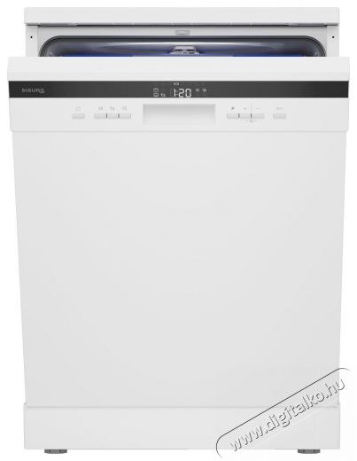 Siguro DW-F602W Neo Green Norm&aacute;l (60cm) szabadon&aacute;ll&oacute; mosogat&oacute;g&eacute;p Konyhai term&eacute;kek - Mosogat&oacute;g&eacute;p - Norm&aacute;l (60cm) szabadon&aacute;ll&oacute; mosogat&oacute;g&eacute;p - 528030