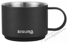 Siguro Elite Brew rozsdamentes b&ouml;gre, 75 ml Konyhai term&eacute;kek - K&aacute;v&eacute;főző / k&aacute;v&eacute;&ouml;rlő / kieg&eacute;sz&iacute;tő - K&aacute;v&eacute;s poh&aacute;r / cs&eacute;sze - 528012