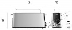 Siguro TO-T11SS-1LS Long Slot Konyhai term&eacute;kek - Konyhai kisg&eacute;p (s&uuml;t&eacute;s / főz&eacute;s / hűt&eacute;s / &eacute;telk&eacute;sz&iacute;t&eacute;s) - Keny&eacute;rpir&iacute;t&oacute; - 519158