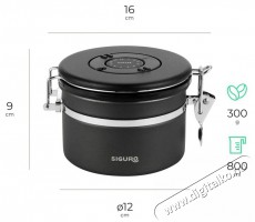 Siguro Elite Brew t&aacute;rol&oacute;ed&eacute;ny, 0,8 l Konyhai term&eacute;kek - K&aacute;v&eacute;főző / k&aacute;v&eacute;&ouml;rlő / kieg&eacute;sz&iacute;tő - K&aacute;v&eacute;főző kieg&eacute;sz&iacute;tő - 530031