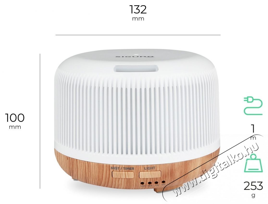 Siguro AD-E210LW Lulworth Skipper Aroma diff&uacute;zor Fot&oacute;-Vide&oacute; kieg&eacute;sz&iacute;tők - F&eacute;nyterelő - Diff&uacute;zor - 526017