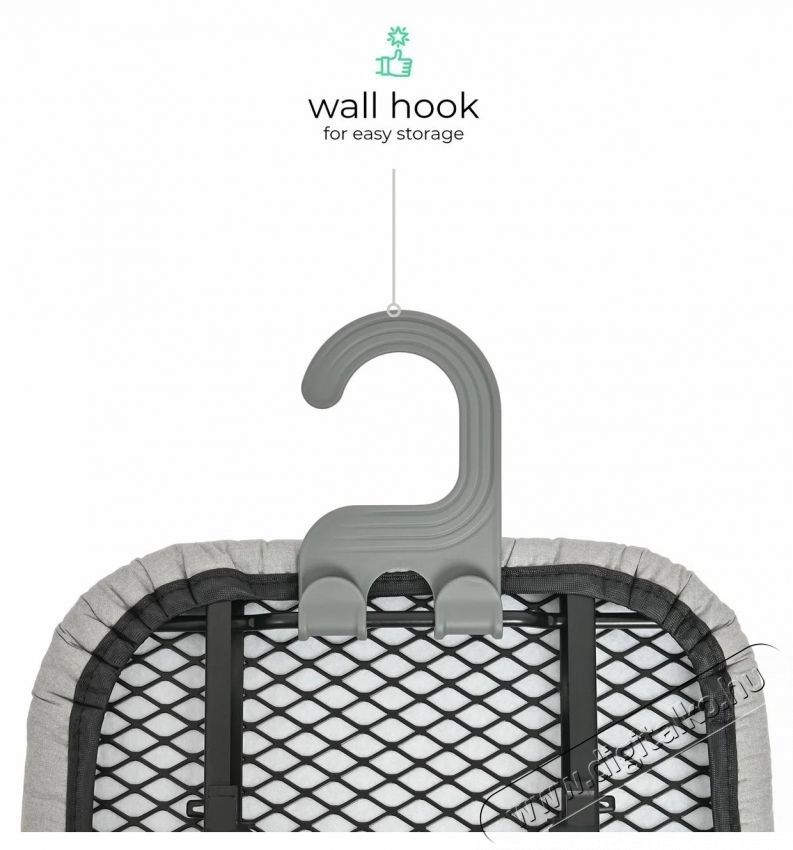 Siguro Iron Base vasal&oacute;deszka 96,5 x 35,5 cm, fekete H&aacute;ztart&aacute;s / Otthon / K&uuml;lt&eacute;r - Vasal&oacute; - Vasal&oacute;deszka - 537998
