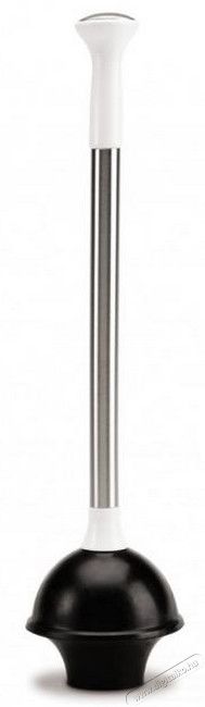 SimpleHuman BT1085 cseppmentes wc pumpa rozsdamentes ac&eacute;l ny&eacute;llel - feh&eacute;r H&aacute;ztart&aacute;s / Otthon / K&uuml;lt&eacute;r - F&uuml;rdőszoba / wc - Wc kefe / pumpa - 300500