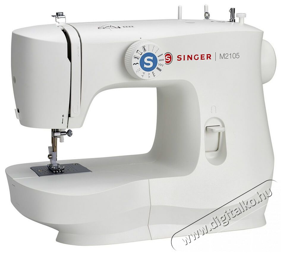 Singer M2105 varr&oacute;g&eacute;p - feh&eacute;r H&aacute;ztart&aacute;s / Otthon / K&uuml;lt&eacute;r - Varr&oacute;g&eacute;p - 366871