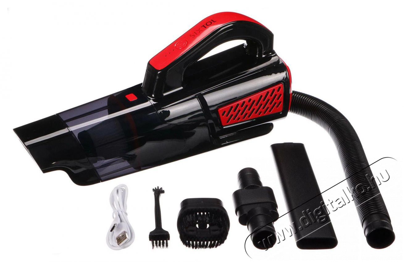 SIXTOL Car VAC 1, 90W, 10KPa H&aacute;ztart&aacute;s / Otthon / K&uuml;lt&eacute;r - Porsz&iacute;v&oacute; / takar&iacute;t&oacute;g&eacute;p - Morzsaporsz&iacute;v&oacute; - 503651