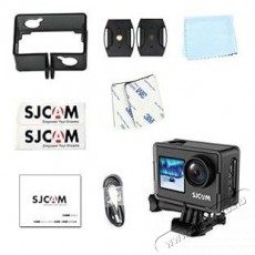 SJCAM Aciton SJ4000 Dual Screen 4K fekete sportkamera F&eacute;nyk&eacute;pezőg&eacute;p / kamera - Sport kamera - 4K felbont&aacute;s&uacute; - 514440
