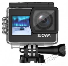 SJCAM Aciton SJ4000 Dual Screen 4K fekete sportkamera F&eacute;nyk&eacute;pezőg&eacute;p / kamera - Sport kamera - 4K felbont&aacute;s&uacute; - 514440
