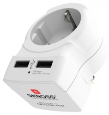 Skross csatlakozó átalakító az Egyesült Államokba, beépített USB töltővel Háztartás / Otthon / Kültér - Okos otthon - Okos konnektor - 445420