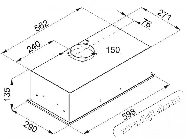 SLX SB 60 X P&aacute;raelsz&iacute;v&oacute; - inox Konyhai term&eacute;kek - P&aacute;raelsz&iacute;v&oacute; - Be&eacute;p&iacute;thető / kih&uacute;zhat&oacute; - 363788