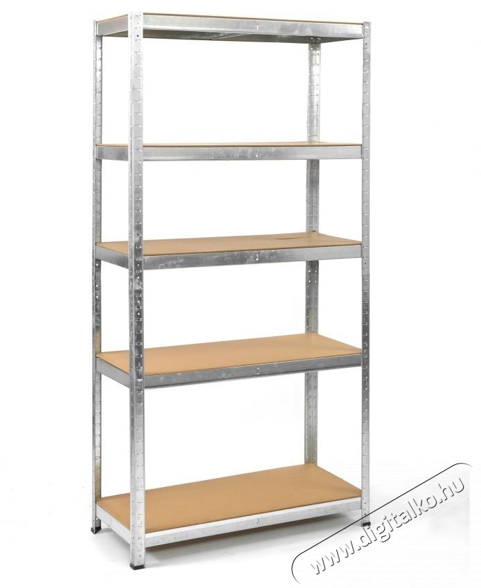 SmartStorage f&eacute;mpolc 180x100x45cm, 5 db MDF polc, 100 kg/polc H&aacute;ztart&aacute;s / Otthon / K&uuml;lt&eacute;r - Egy&eacute;b h&aacute;ztart&aacute;si term&eacute;k - 535722