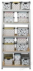 SmartStorage f&eacute;mpolc 180x90x30cm 5 db MDF polc, 175 kg/polc H&aacute;ztart&aacute;s / Otthon / K&uuml;lt&eacute;r - Egy&eacute;b h&aacute;ztart&aacute;si term&eacute;k - 535720
