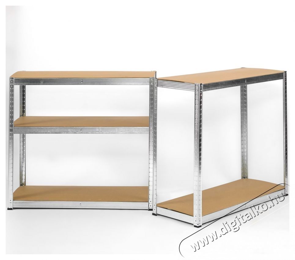 SmartStorage f&eacute;mpolc 180x90x30cm 5 db MDF polc, 175 kg/polc H&aacute;ztart&aacute;s / Otthon / K&uuml;lt&eacute;r - Egy&eacute;b h&aacute;ztart&aacute;si term&eacute;k - 535720