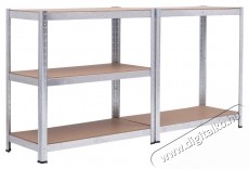 SmartStorage f&eacute;mpolc 180x90x40cm 5 db MDF polc, 175 kg/polc H&aacute;ztart&aacute;s / Otthon / K&uuml;lt&eacute;r - Szersz&aacute;m - Kieg&eacute;sz&iacute;tő, tartoz&eacute;k - 535717