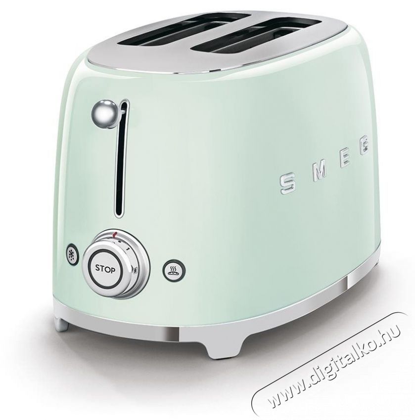 Smeg 50's Retro Style 2x2 pasztell z&ouml;ld 950W Konyhai kisg&eacute;p (s&uuml;t&eacute;s / főz&eacute;s / hűt&eacute;s / &eacute;telk&eacute;sz&iacute;t&eacute;s) Konyhai term&eacute;kek - Konyhai kisg&eacute;p (s&uuml;t&eacute;s / főz&eacute;s / hűt&eacute;s / &eacute;telk&eacute;sz&iacute;t&eacute;s) - Keny&eacute;rpir&iacute;t&oacute; - 520640