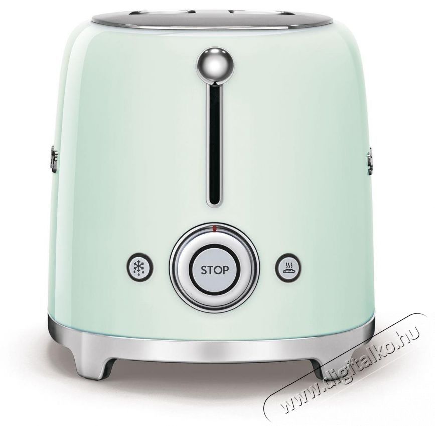 Smeg 50's Retro Style 2x2 pasztell z&ouml;ld 950W Konyhai kisg&eacute;p (s&uuml;t&eacute;s / főz&eacute;s / hűt&eacute;s / &eacute;telk&eacute;sz&iacute;t&eacute;s) Konyhai term&eacute;kek - Konyhai kisg&eacute;p (s&uuml;t&eacute;s / főz&eacute;s / hűt&eacute;s / &eacute;telk&eacute;sz&iacute;t&eacute;s) - Keny&eacute;rpir&iacute;t&oacute; - 520640