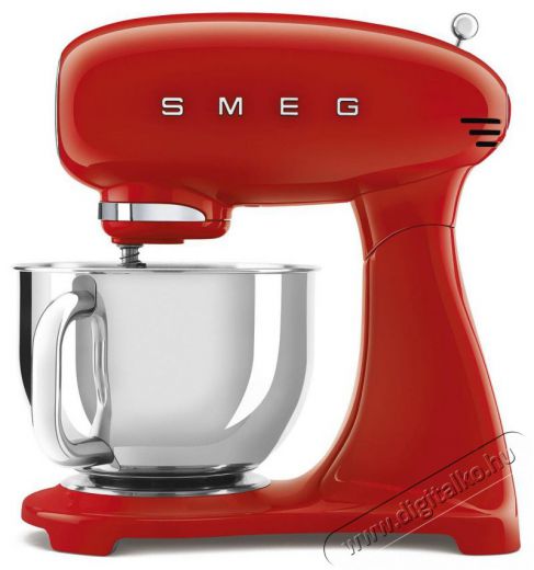 Smeg 50 s Retro Style 4,8 l piros, rozsdamentes ac&eacute;l t&aacute;llal Konyhai term&eacute;kek - Konyhai kisg&eacute;p (elők&eacute;sz&iacute;t&eacute;s / feldolgoz&aacute;s) - Konyhai robotg&eacute;p - 530370