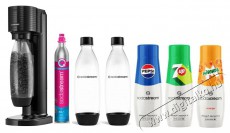 Sodastream GAIA Black STARTER PACK Konyhai term&eacute;kek - Sodastream sz&oacute;dag&eacute;p - Sodastream sz&oacute;dag&eacute;p szett - 526113