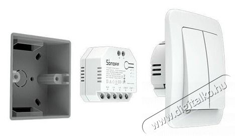 SONOFF Dual R3 WiFi Smart Switch Iroda &eacute;s sz&aacute;m&iacute;t&aacute;stechnika - Egy&eacute;b sz&aacute;m&iacute;t&aacute;stechnikai term&eacute;k - 416429