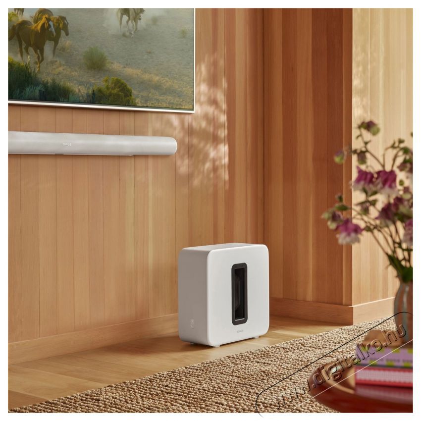 Sonos Sub 4 White Audio-Video / Hifi / Multim&eacute;dia - Hangfal - Hangfalszett - M&eacute;lynyom&oacute; - 511534
