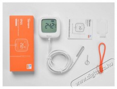 SONOFF IP65 Zigbee LCD Smart Thermometer (Probe Version) SNZB-02LD H&aacute;ztart&aacute;s / Otthon / K&uuml;lt&eacute;r - Lak&aacute;sfelszerel&eacute;s - Hőm&eacute;rő / barom&eacute;ter - 519776