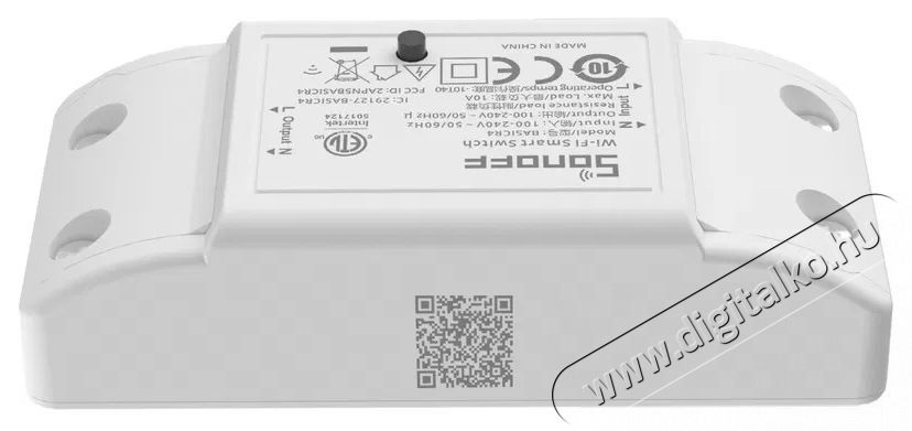 SONOFF BASICR4 WiFi Smart Switch H&aacute;ztart&aacute;s / Otthon / K&uuml;lt&eacute;r - Okos otthon - Kieg&eacute;sz&iacute;tő - 520659