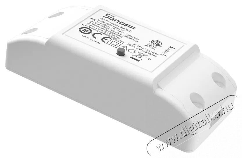 SONOFF BASICR4 WiFi Smart Switch H&aacute;ztart&aacute;s / Otthon / K&uuml;lt&eacute;r - Okos otthon - Kieg&eacute;sz&iacute;tő - 520659