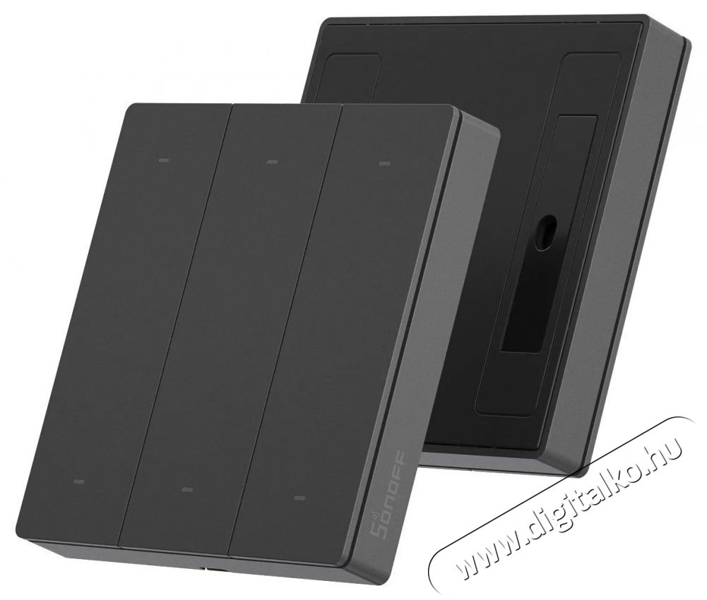 SONOFF R5 SwitchMan Scene Controller, gray H&aacute;ztart&aacute;s / Otthon / K&uuml;lt&eacute;r - Okos otthon - Kieg&eacute;sz&iacute;tő - 520679