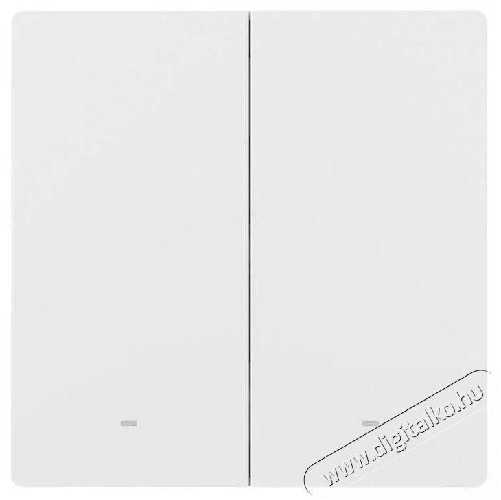 SONOFF SwitchMan Smart Wall Switch-M5 Matter (White), 2 gang H&aacute;ztart&aacute;s / Otthon / K&uuml;lt&eacute;r - Okos otthon - Kieg&eacute;sz&iacute;tő - 520685