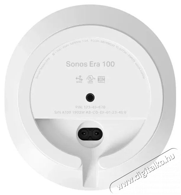 Sonos Era 100 White Multiroom bluetooth hangsz&oacute;r&oacute; Audio-Video / Hifi / Multim&eacute;dia - Hordozhat&oacute;, vezet&eacute;k n&eacute;lk&uuml;li / bluetooth hangsug&aacute;rz&oacute; - Hordozhat&oacute;, vezet&eacute;k n&eacute;lk&uuml;li / bluetooth hangsug&aacute;rz&oacute; - 520697