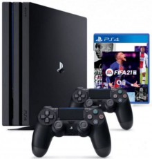 SONY PlayStation 4 Pro 1TB + Fifa 21 + 1db DualShock 4 v2 kontroller Iroda &eacute;s sz&aacute;m&iacute;t&aacute;stechnika - J&aacute;t&eacute;k konzol - Playstation 4 (PS4) konzol - 369941