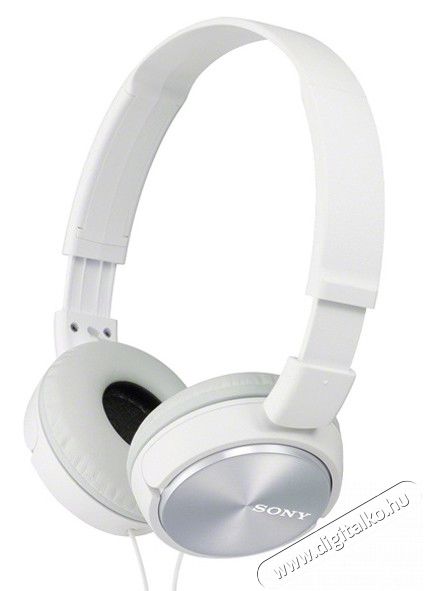 SONY MDR-ZX310APW mikrofonos fejhallgat&oacute; - feh&eacute;r Audio-Video / Hifi / Multim&eacute;dia - F&uuml;l &eacute;s Fejhallgat&oacute;k - Fejhallgat&oacute; mikrofonnal / headset - 297302