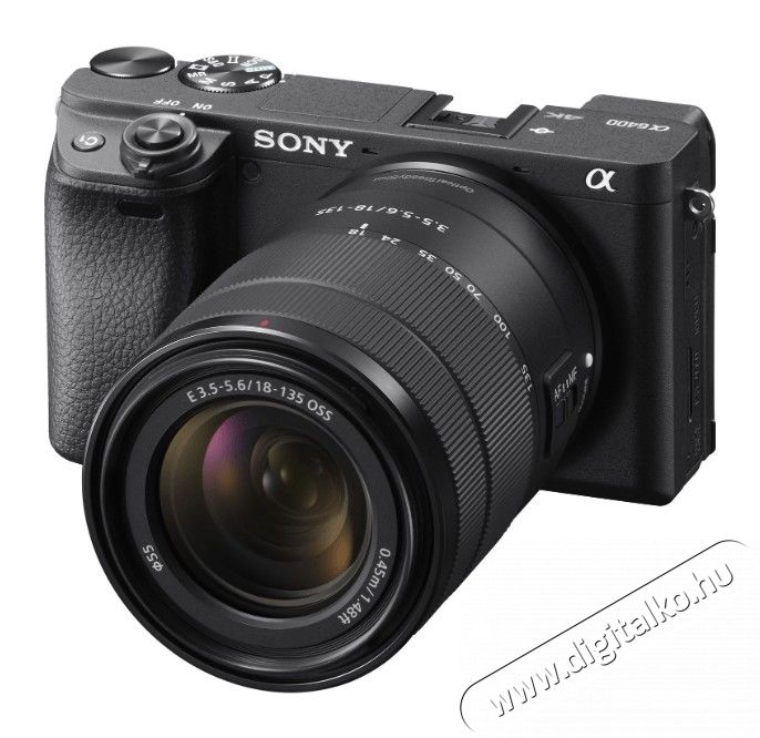 SONY Alpha 6400 + 18-135 mm objekt&iacute;v Fot&oacute;-Vide&oacute; kieg&eacute;sz&iacute;tők - Objekt&iacute;v - Fix f&oacute;kusz&uacute; objekt&iacute;v - 350462