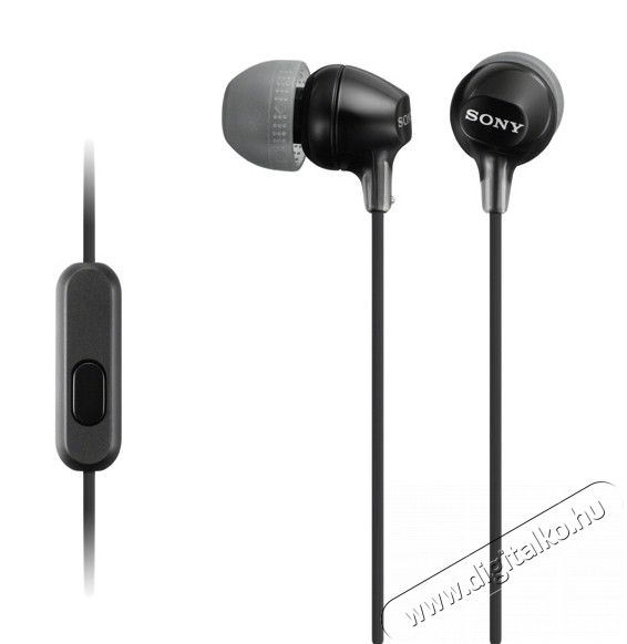 SONY MDR-EX15APB f&uuml;lhallgat&oacute; - fekete Audio-Video / Hifi / Multim&eacute;dia - F&uuml;l &eacute;s Fejhallgat&oacute;k - F&uuml;lhallgat&oacute; mikrofonnal / headset - 288787